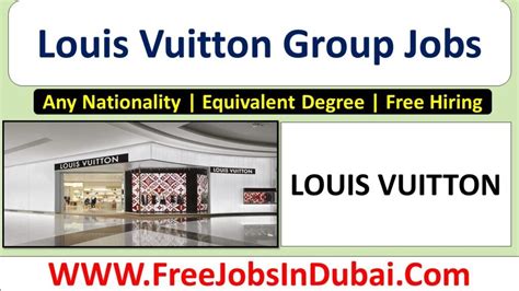 louis vuitton group careers|Louis Vuitton job opportunities.